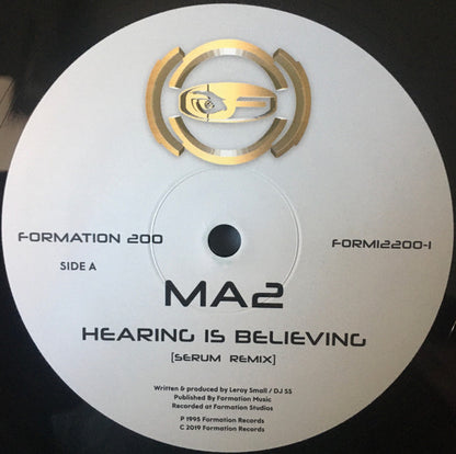 MA2 - DJ SS Presents: Formation 200 - Formation Records (12")
