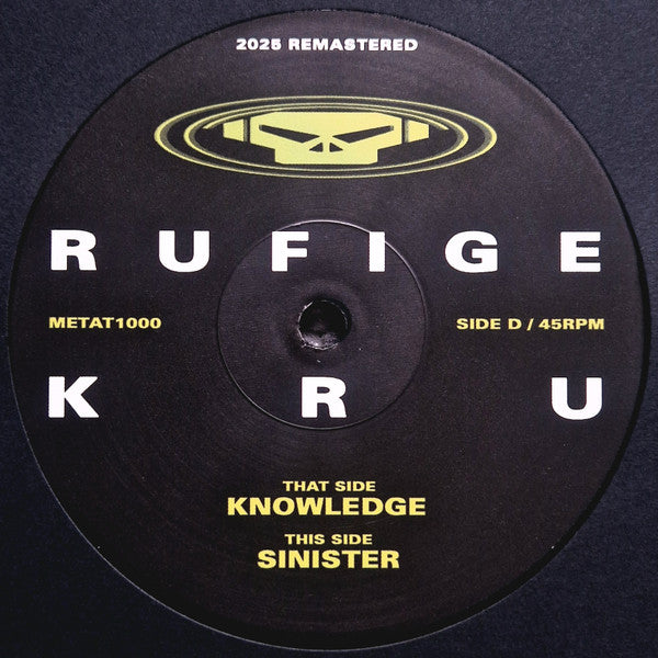 Rufige Kru - Terminator EP (2025 Remastered) - Metalheadz (2x12", Reissue, Remastered)