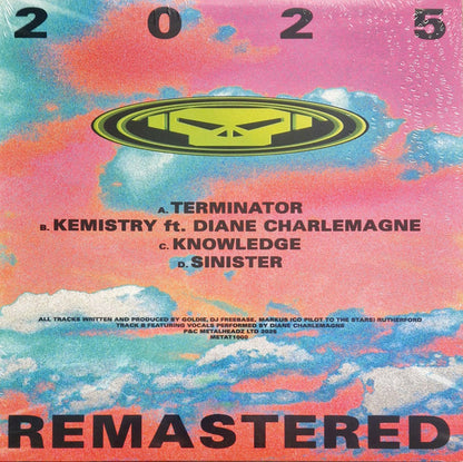 Rufige Kru - Terminator EP (2025 Remastered) - Metalheadz (2x12", Reissue, Remastered)