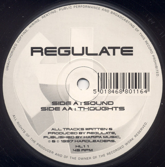 Regulate - Sound / Thoughts (12")