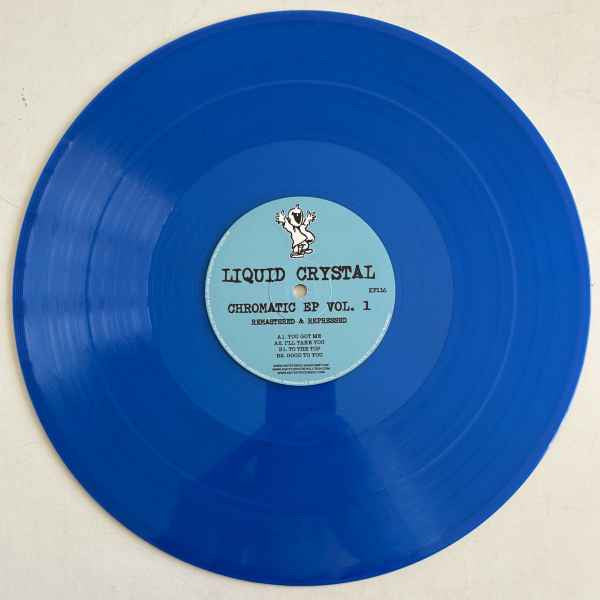 Liquid Crystal - Chromatic EP Vol. 1 - Kniteforce Records (12" Blue Vinyl )