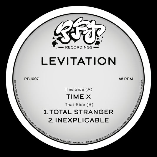 Levitation - Time X EP (12")