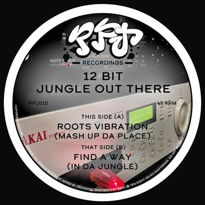 12bit Jungle Out There - PPJ 010 - PPJ Recordings (12") - Vinyl Junkie UK