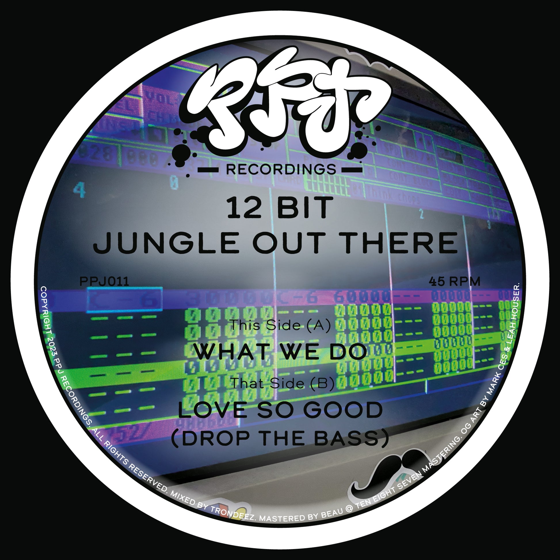 12bit Jungle Out There - PPJ 011 - PPJ Recordings (12") - Vinyl Junkie UK