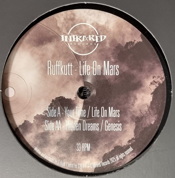 DJ Ruffkutt - Life On Mars EP - Infrared (12")