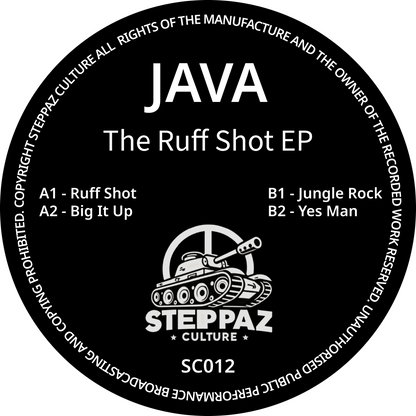 Java - The Ruff Shot EP - Steppaz Culture (12")