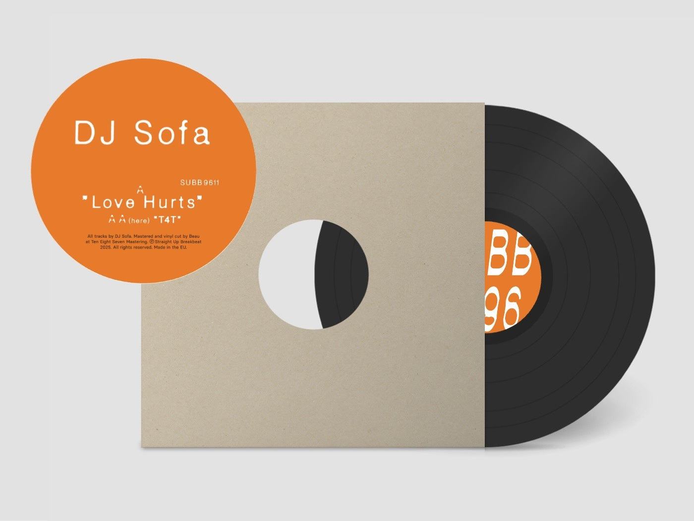 DJ Sofa - Love Hurts - Straight Up Breakbeat (12")