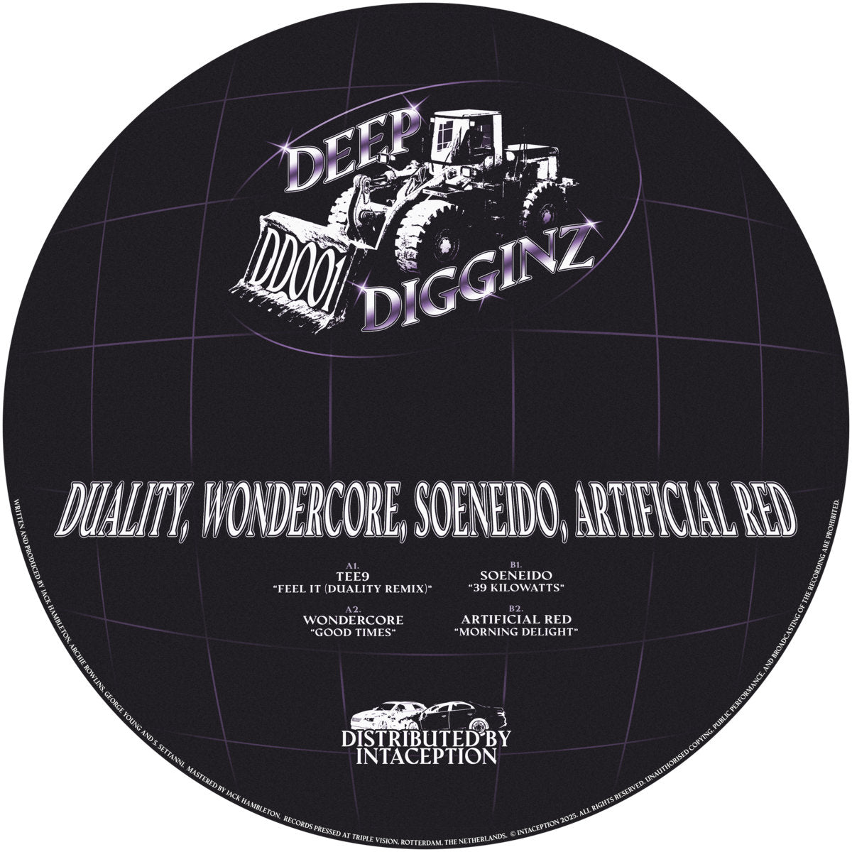 Soeneido, Artificial Red  - Good Times - DDOW002 - Intaception (12")