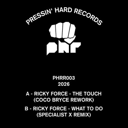 Ricky Force - Pressin' Hard 003 Remixes - Pressin' Hard Records (10")