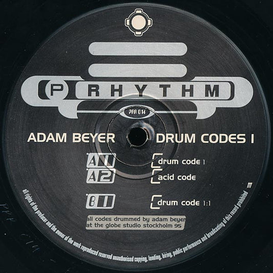 Adam Beyer - Drum Codes 1 (12")