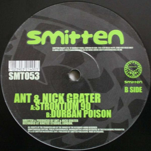 Ant & Nick Grater - Strontium 90 / Durban Poison (12")