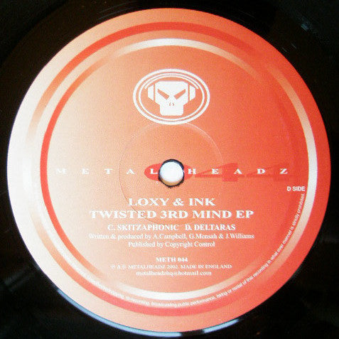 Loxy & Ink - Twisted 3rd Mind EP - Metalheadz (2x12")