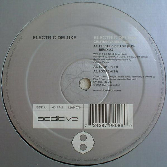 Electric Deluxe - Electric Deluxe (Cristian Varela Remixes) (12")