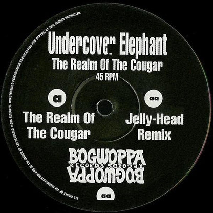 Undercover Elephant - The Realm Of The Cougar - Bogwoppa Records (12")