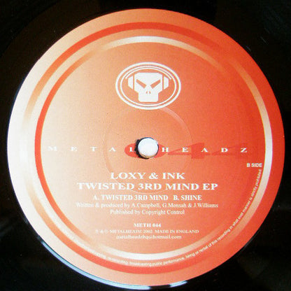 Loxy & Ink - Twisted 3rd Mind EP - Metalheadz (2x12")