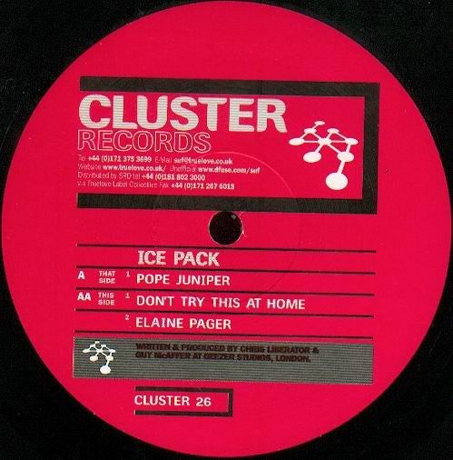 Ice Pack - Pope Juniper / Don't Try This At Home / Elaine Pager (12")