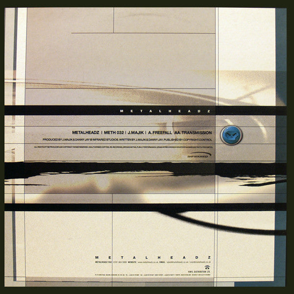 J Majik - Freefall / Transmission - Metalheadz (12")