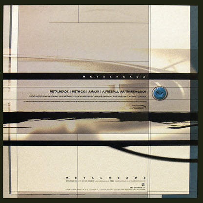 J Majik - Freefall / Transmission - Metalheadz (12")