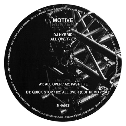 DJ Hybrid - All Over EP - Motive Hunter Audio (12")