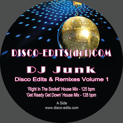 DJ Junk - Disco Edits & Remixes Volume 1 - Disco Edits (12")
