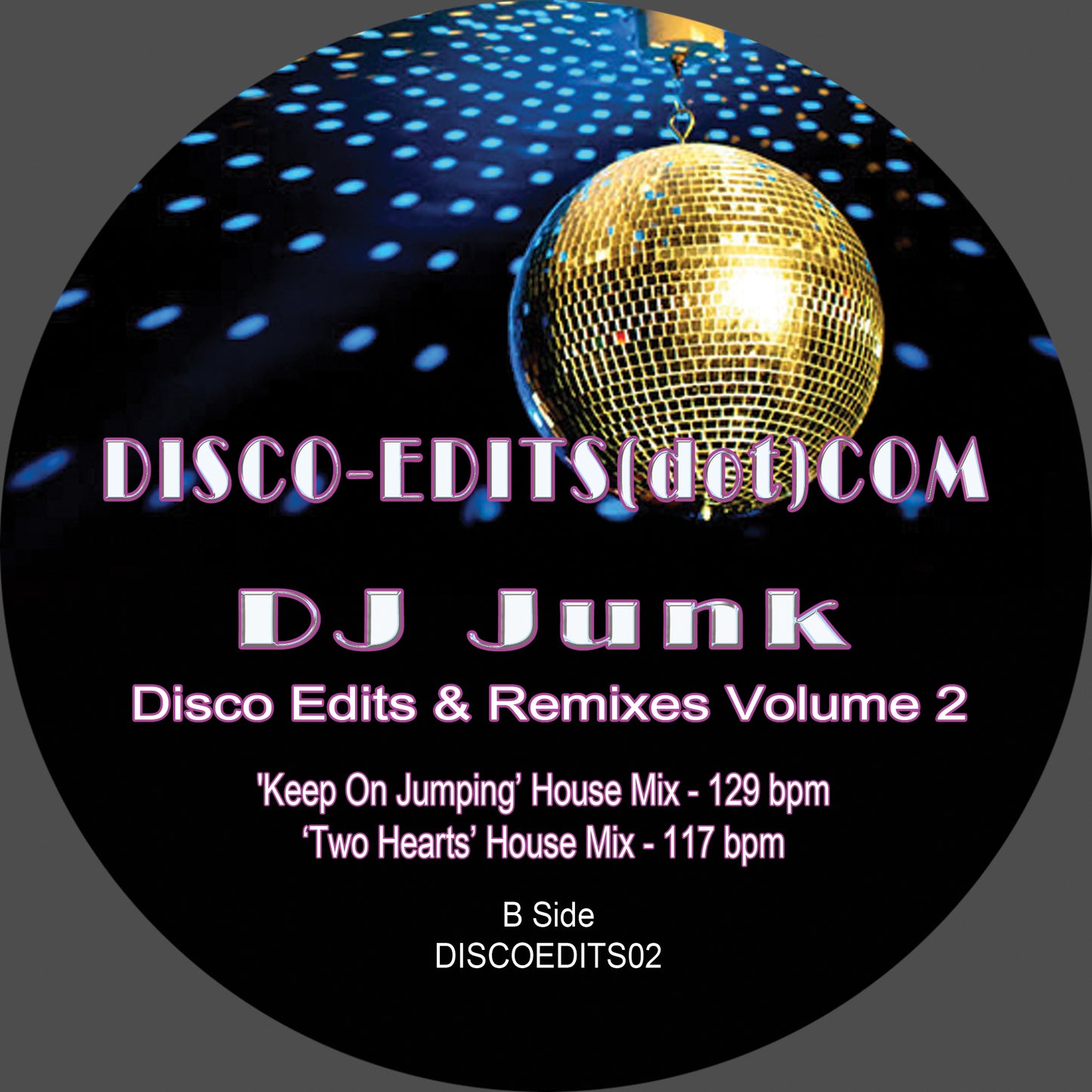 DJ Junk - Disco Edits & Remixes Volume 2 - Disco Edits (12")