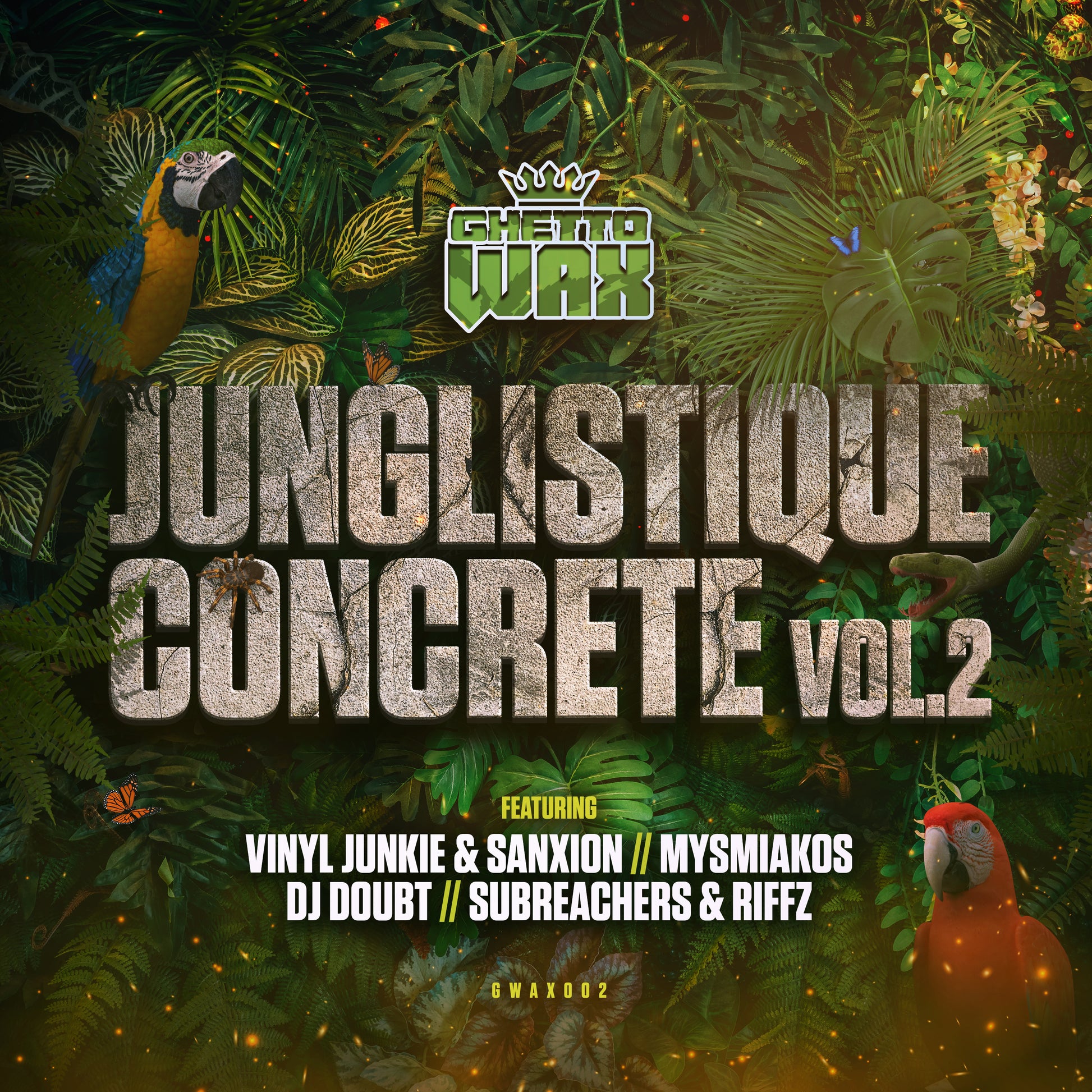 Various - Junglistique Concrete Volume 2 - Vinyl Junkie UK