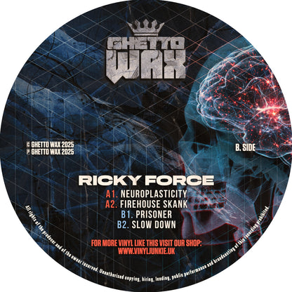 Ricky Force - Neuroplasticity EP - Ghetto Wax (12") - Includes Digital Download - Vinyl Junkie UK