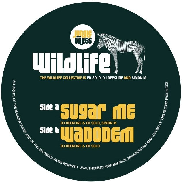 The Wildlife Collective - Sugar Me / Wadodem - Jungle Cakes (12", Repress)