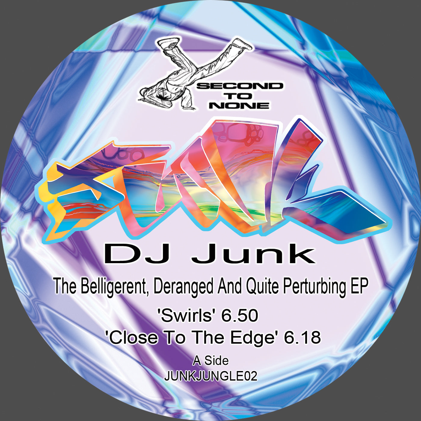 DJ Junk - The Belligerent, Deranged And Quite Perturbing EP - Second To None (12")