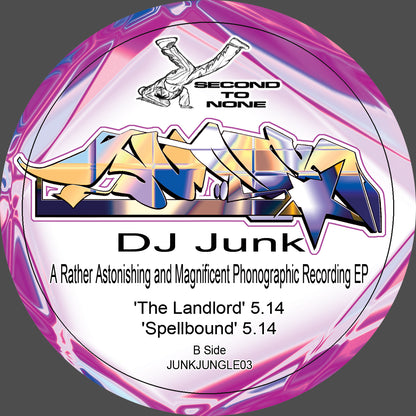 DJ Junk - A Rather Astonishing And Magnificent Phonographic Recording EP - Second To None (12")