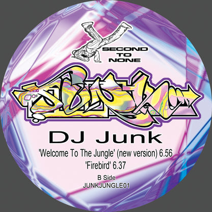 DJ Junk - An Onslaught Of Retro Future Synthesizer Breakbeat Madness EP - Second To None (12")