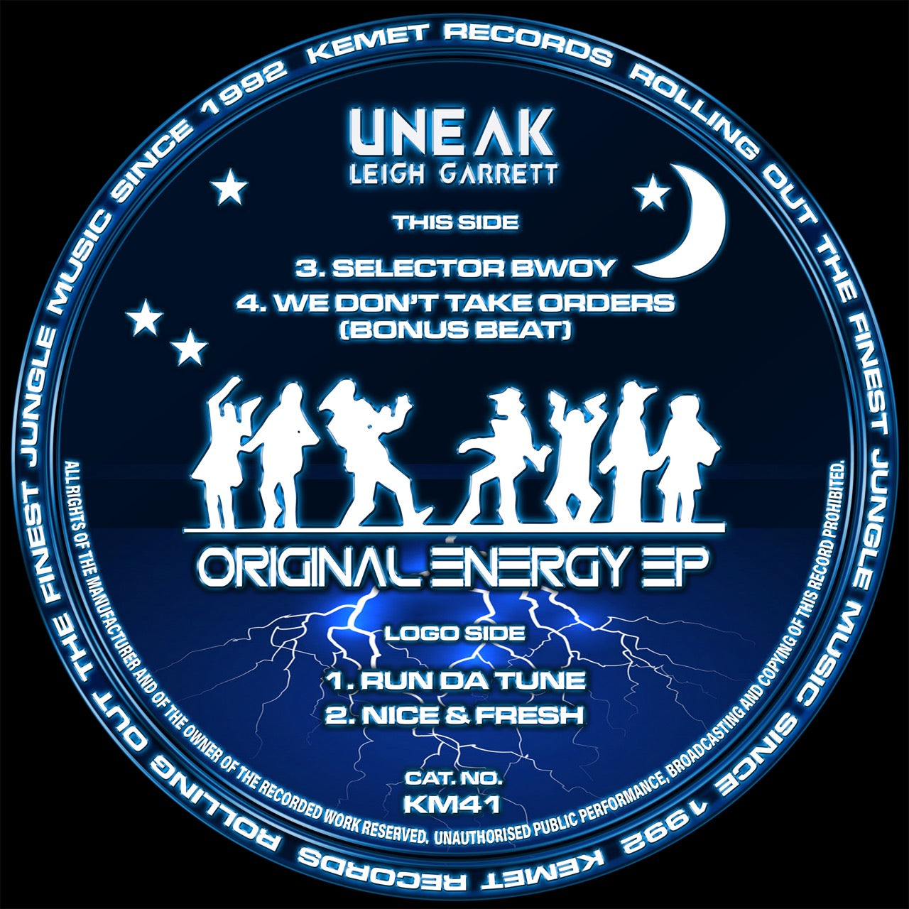 Uneak - Original Energy EP (12") - Pre Order