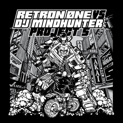 Retron 0ne Vs. DJ Mindhunter - Project 5 - Parallax / Future Retro (2x12")