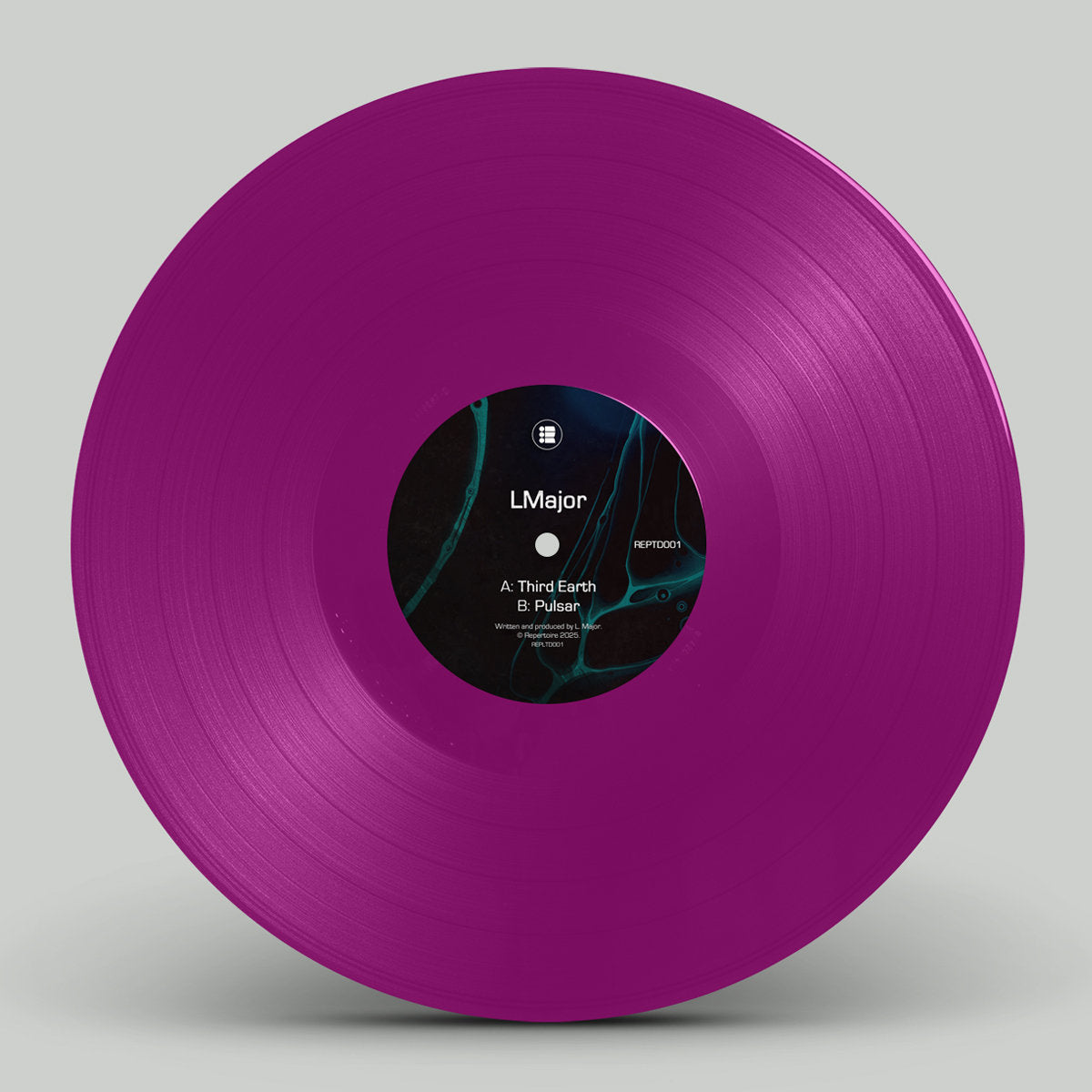 LMajor - Third earth / pulsar - Repertoire (10", Purple Transparent) Limited Edition of 150 copies