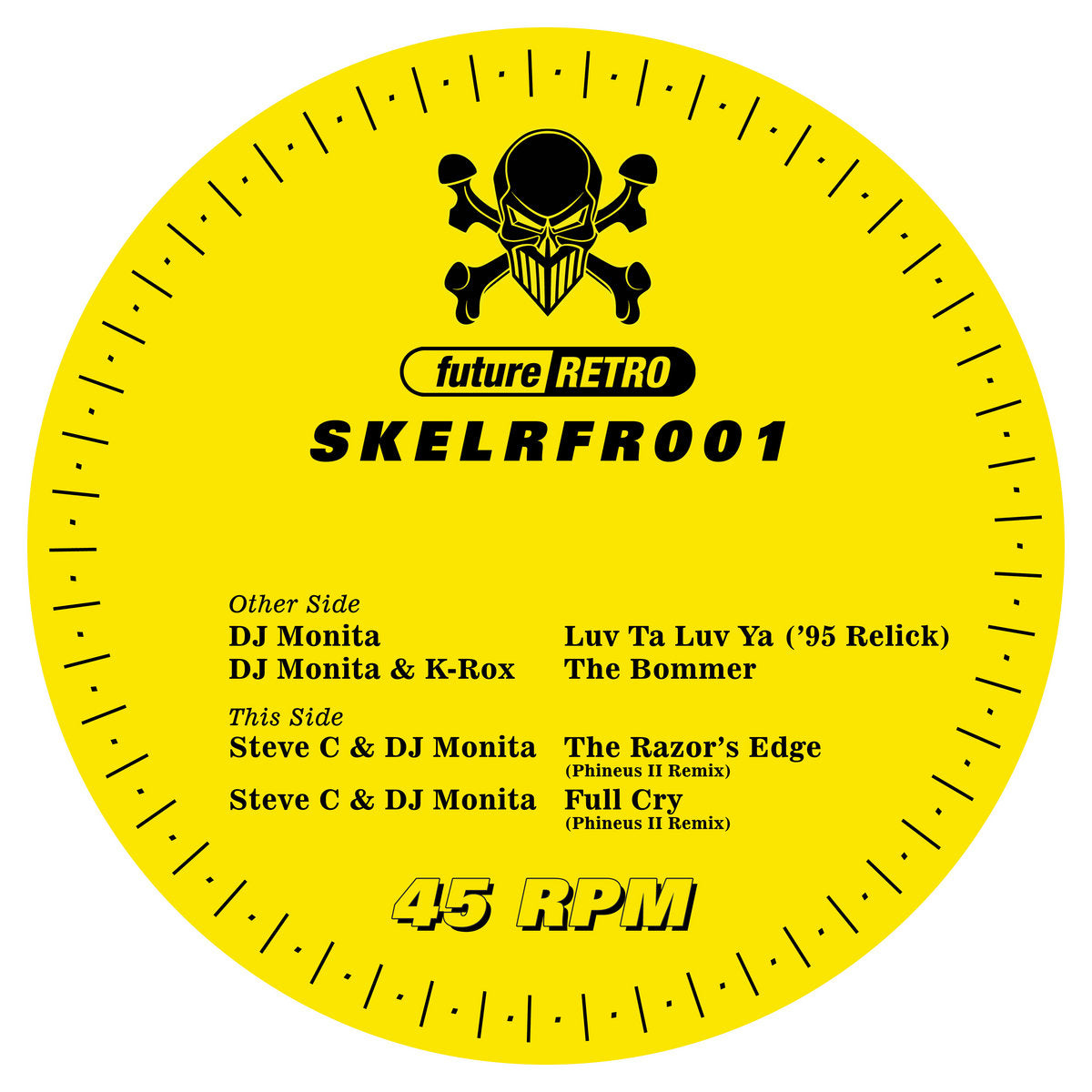 DJ Monita - SKELRFR001 - Skeleton Recordings (12")