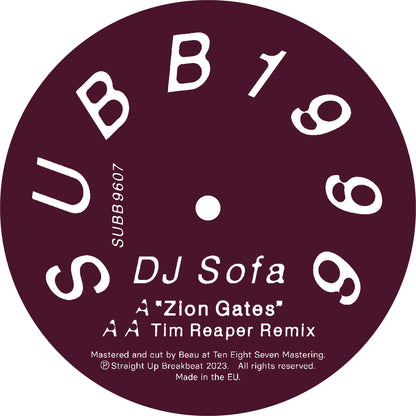 DJ Sofa - Zion Gates - Straight Up Breakbeat (12")