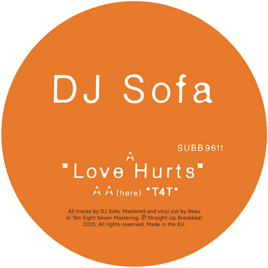 DJ Sofa - Love Hurts - Straight Up Breakbeat (12")