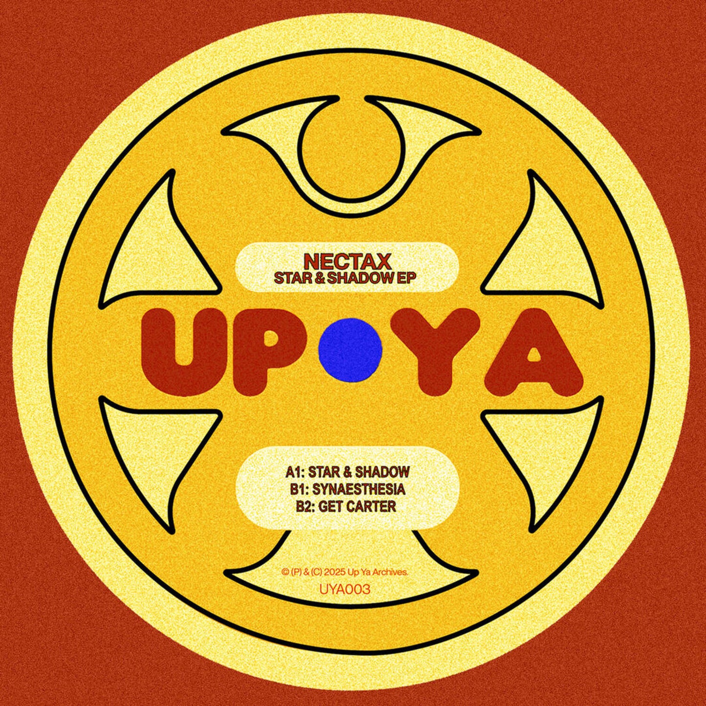 Nectax - Star & Shadow EP - Up Ya Archives (12")