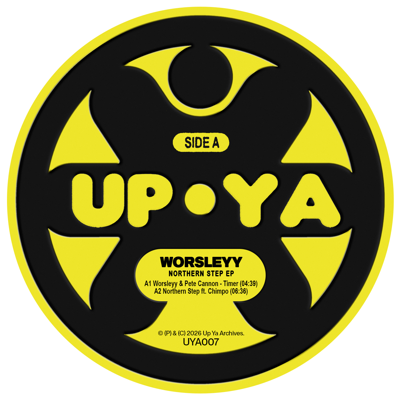 Worsleyy - Northern Step EP - Up Ya Archives (12") - Vinyl Junkie UK