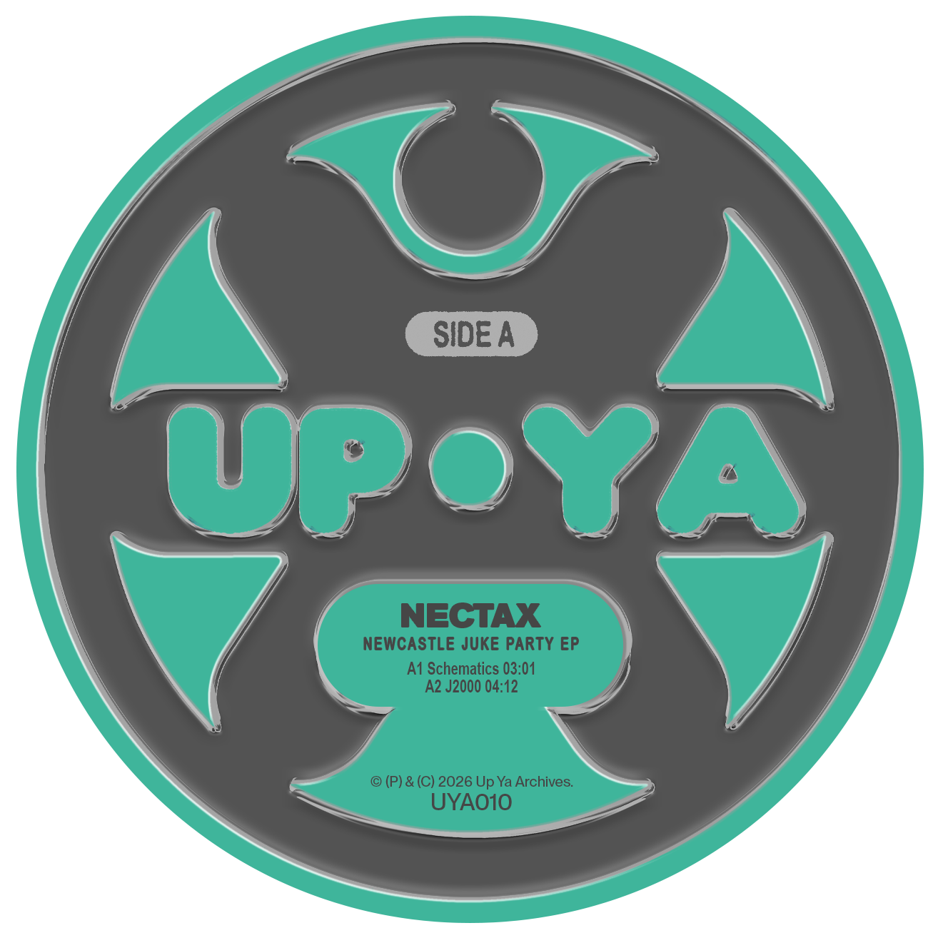 Nectax - Newcastle Juke Party EP - Up Ya Archives (12")
