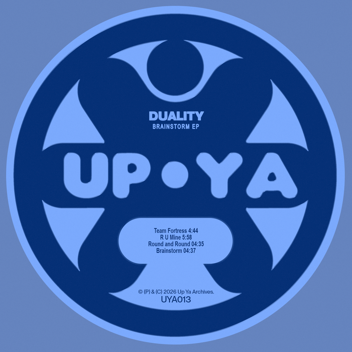 Duality - Brainstorm - Up Ya Archives (12")