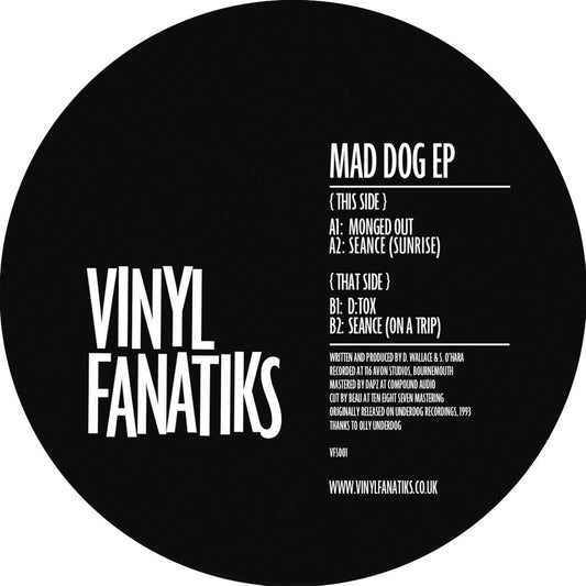Mad Dog - Mad Dog EP - Vinyl Fanatiks (12") - PRE-SALE