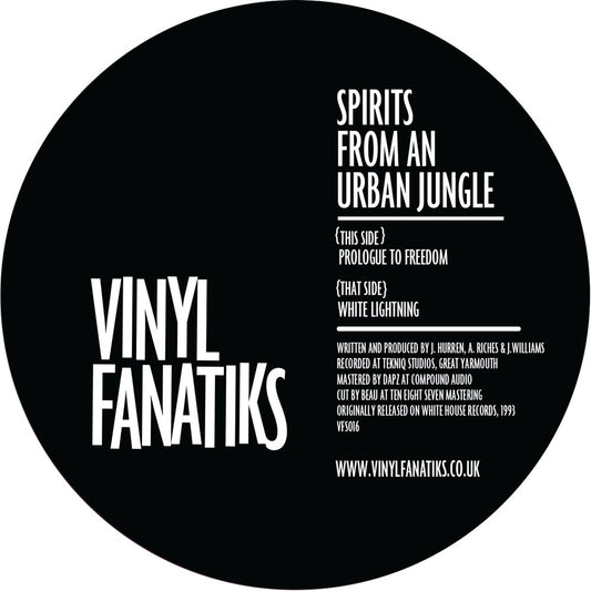 Spirits From An Urban Jungle - Prologue To Freedom / White Lightning - Vinyl Fanatiks (12", )