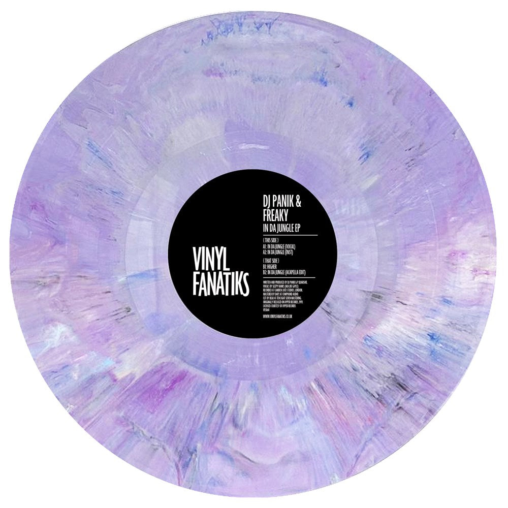 DJ Panik & Freaky, The - In Da Jungle EP (12",  Violet Marbled Vinyl)