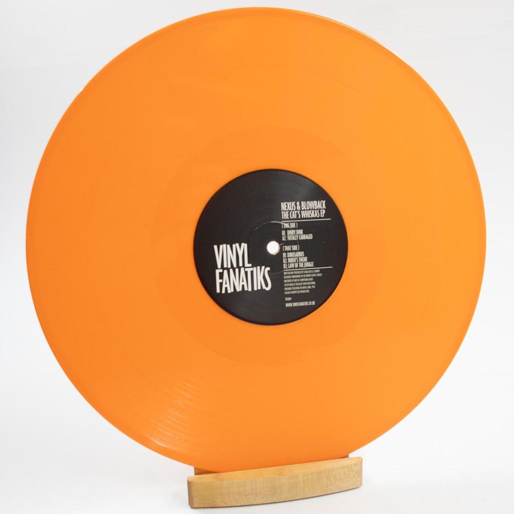 Nexus & Blowback - The Cat’s Whiskas EP - Vinyl Fanatiks (12",  Orange Vinyl)