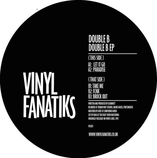 Double B - The Double B EP - Vinyl Fanatiks (12")