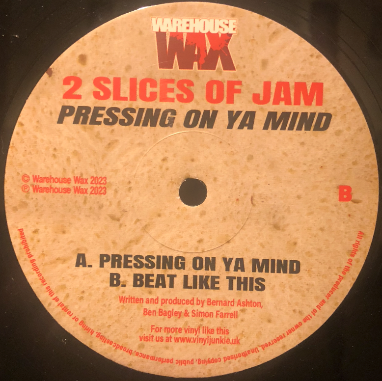 2 Slices Of Jam - Pressing On Ya mind - Vinyl Junkie UK - The Place For Oldskool Vinyl