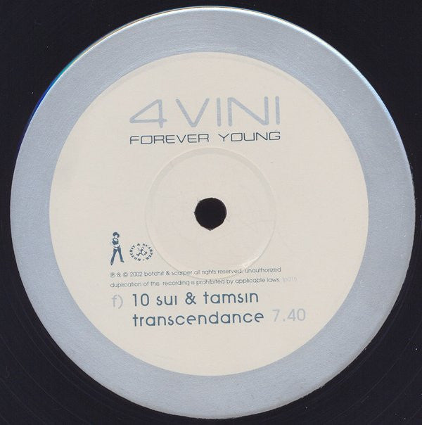 Various - 4 Vini - Forever Young LP (4x12", Comp)