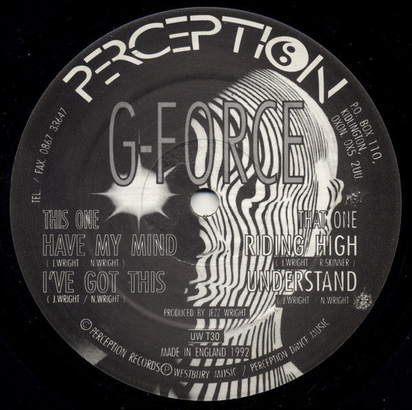 G-Force - Have My Mind (12") - Vinyl Junkie UK