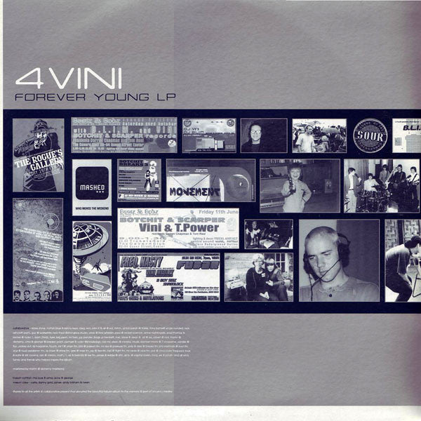Various - 4 Vini - Forever Young LP (4x12", Comp)